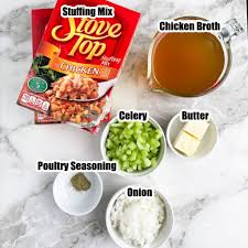 stove top stuffing in the oven food
