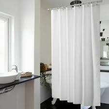 Our shower curtain site offers the best prices and largest selection of styles, themes and brands. 180 X 200 Modern White Shower Curtain Luxury Bath Bathroom Curtains Waterproof 659438787641 Ebay