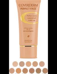 coverderm perfect face waterproof spf20