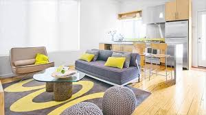 brown and gray living room yellow and