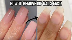 4 ways to remove dip powder nails at
