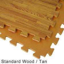 wood grain floor foam 10x10 ft