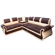 Double Corner Sofa In Heavy And