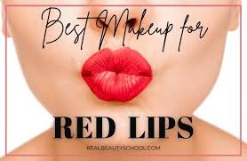 best eye makeup to wear with red lips