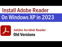 how to adobe reader windows xp