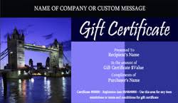 Home Maintenance Gift Certificate Templates Easy To Use