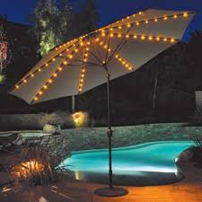 Outdoor Umbrella Lights Patio Umbrella