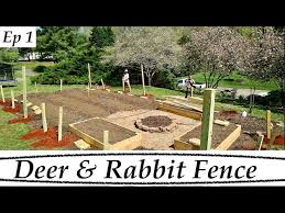 Deer And Rabbit Fence For The Garden