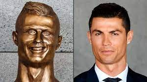 Cristiano ronaldo statue is situated nearby to sé. Statue Fur Cristiano Ronaldo Wird Zur Lachnummer Im Netz Fussball