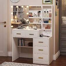 modern 5 drawer dressing table vanity