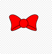 Minnie Bow Clip Art - Red Bow Minnie Mouse Png,Minnie Bow Png - free  transparent png images - pngaaa.com