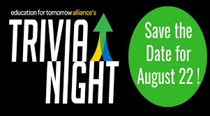 We send trivia questions and personality tests every week to your inbox. Education For Tomorrow Alliance Trivia Night Set For August 22 Hello Woodlands