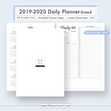 Daily Planner For Unlimited Instant Download Digital