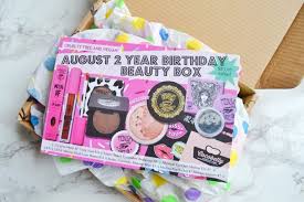 august 2018 birthday box