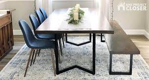 Diy Modern Dining Table Plans Tutorial