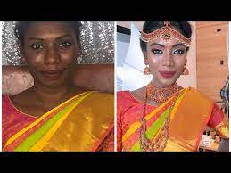south indian makeup look for dark skin