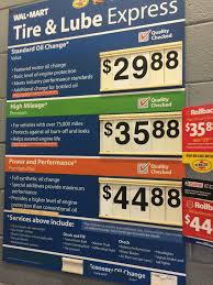 Oil Change Prices At Walmart Top Car Reviews 2020