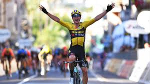 Wout van aert (herentals, 15 de setembro de 1994) é um ciclista profissional belga. Wout Van Aert Jumbo Visma Ziele Grunes Trikot Olympiasieg Eurosport