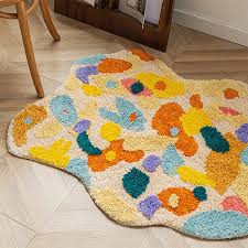 modern colorful rug polyester apollobox