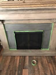 our uncluttered house fireplace makeover