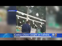 Woman Captures Chaos Inside Costco On Cellphone Video