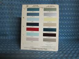 1962 Mercury Original Ditzler Paint Color Chip Chart Nos Texas Parts Llc Antique Auto Parts