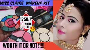 miss claire makeup kit review