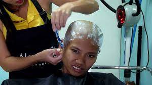 Barberette shave a girl's head - YouTube