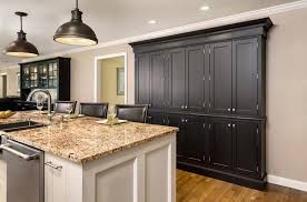 Pantry With Semi Custom Cabinets