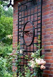 Neogothic Wall Trellis With Unusual