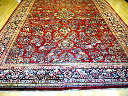 17 5 rare persian sarouk oversized rug