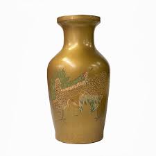 Gold Paint Vase Vases Decor