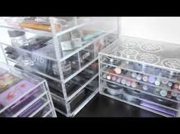 clear cube vs muji makeup storage