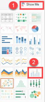 tableau charts graphs tutorial types