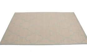hand tufted modern rug cream trellis