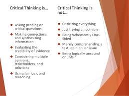Critical Thinking Learning Models ThoughtCo Critical Thinking
