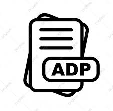 Adp File Format Icon Design Adp File Format Icon File