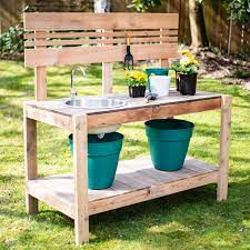 Diy Potting Bench With Sink Ana White