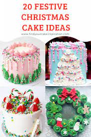 Our panel assesses and scores each cake based. 20 Festive Christmas Cakes Find Your Cake Inspiration