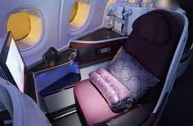 review qatar airways a380 business