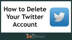 permanently delete your twitter account