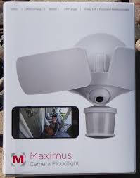 Maximus Camera Floodlight Review The Gadgeteer