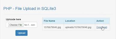 php file in sqlite3