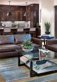 20 dark brown sofa living room ideas to try