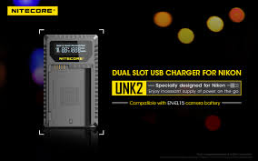 Nitecore Released A New Unk2 Dual Charger For Nikon En El15