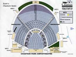 Chastain Park Seating Chart Pdf Elcho Table