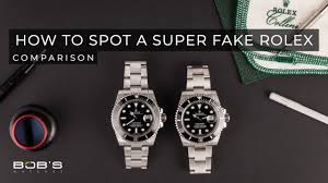How To Spot A Super Fake Rolex Askmen