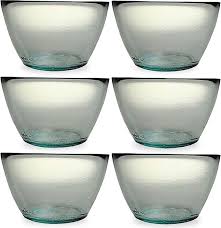 Recycled Glass Soup Bowl Set