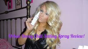 urban decay chill setting spray review