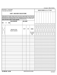 24 printable weight chart forms and
